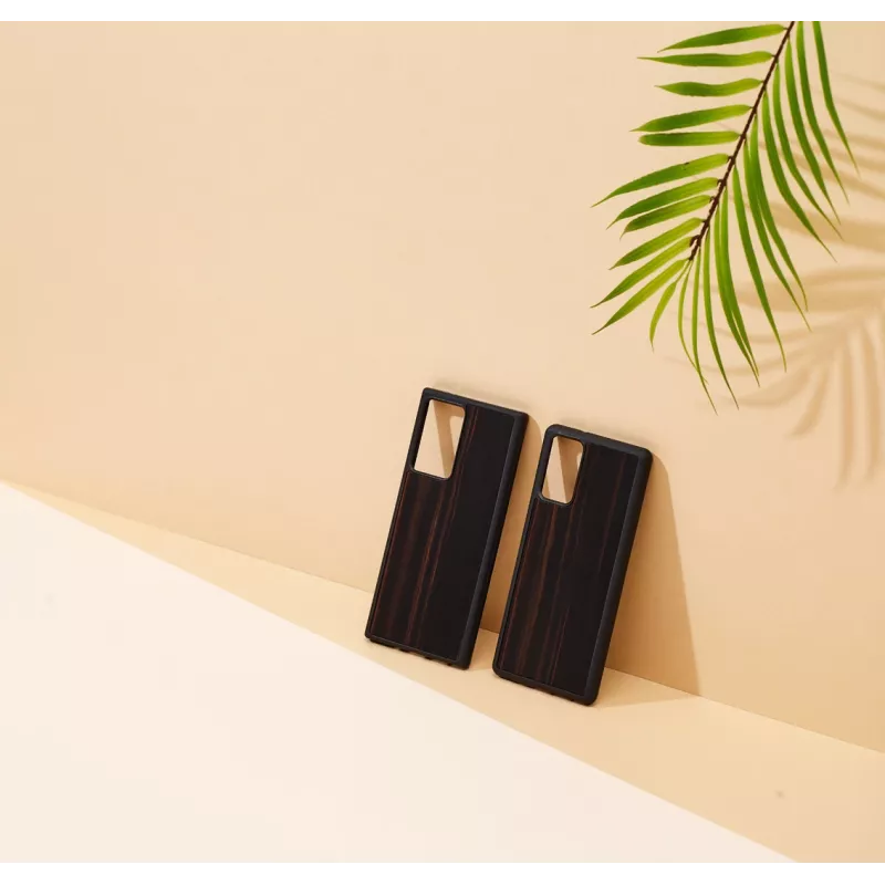 Apsauginis telefono dėklas „man and wood“, skirtas „Samsung Galaxy Note 20 Ultra“ – juodmedžio juoda