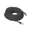 LANBERG tinklo kabelis RJ-45 Cat5e PCU5-10CC-2000-BK, 20 m, U/UTP, CCA laidininkas, PVC apvalkalas, juodas