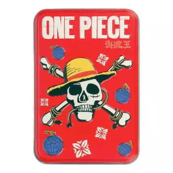 Lošimo kortos Paladone One Piece metalinėje dėžutėje – standartinio kaladės dydžio