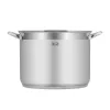 Resto Kitchenware Libra 13 L Apvalus Nerūdijančio Plieno Puodas 22 cm