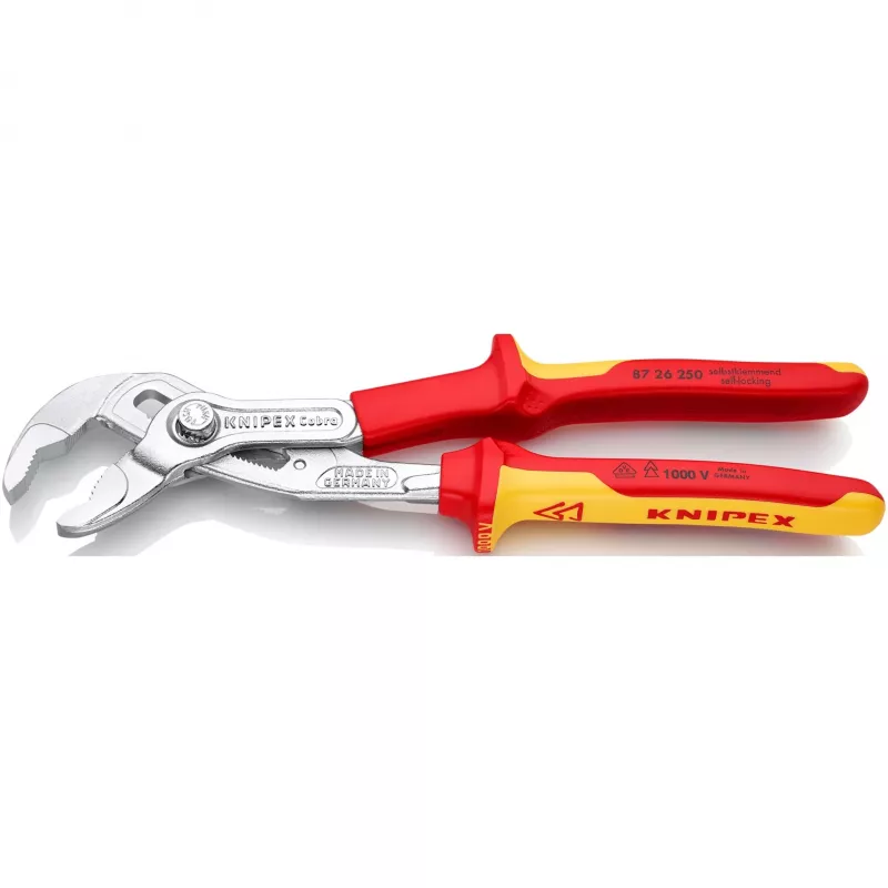 Liežuvio ir griovelio replės Knipex 87 26 250