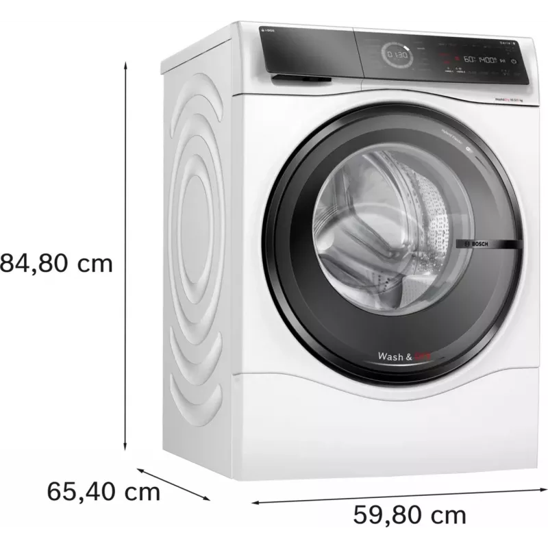 Bosch WNC254A0SN skalbimo mašina su džiovykle 10,5 kg / 6 kg 1400 aps./min.