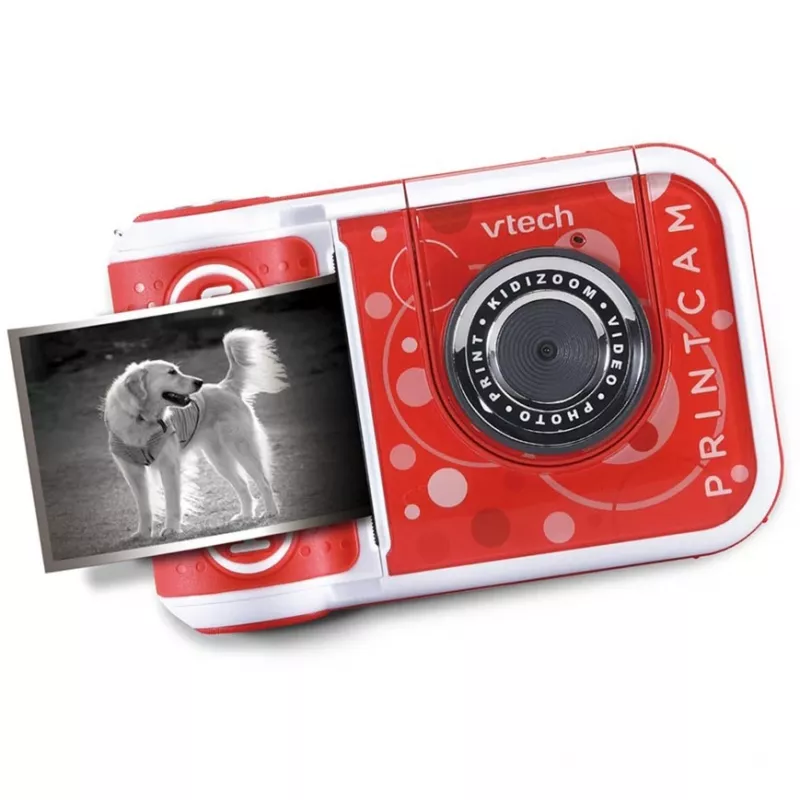 KidiZoom Print Cam, skaitmeninis fotoaparatas raudonas/baltas