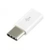 Sbox AD.USB-C W Micro USB 2.0 F. -> TYPE C M. Balta