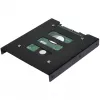 Montavimo rėmelis ultron vidinis 1x2.5 SSD/HDD metalinis juodas (377213)