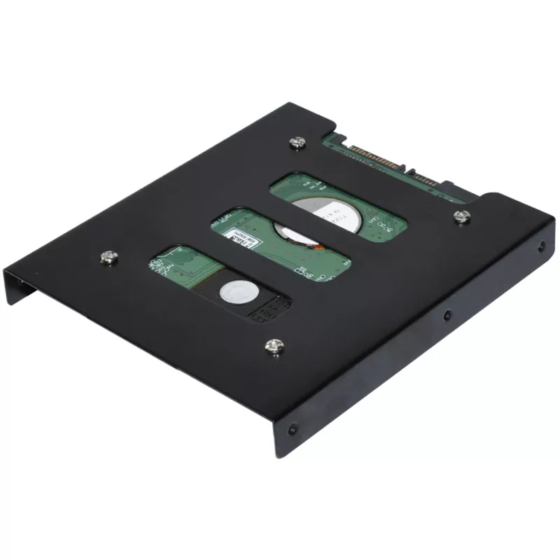 Montavimo rėmelis ultron vidinis 1x2.5 SSD/HDD metalinis juodas (377213)