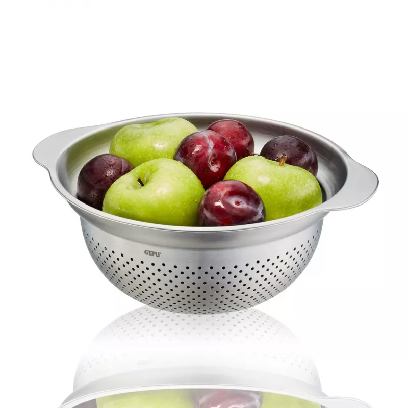 Strainer GEFU PREMIO G-28131, 23 cm nerūdijančio plieno virtuvinis sietelis