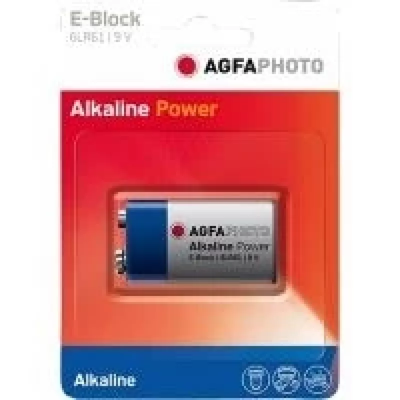 AgfaPhoto - Baterija 6LR61 šarminė (70103)