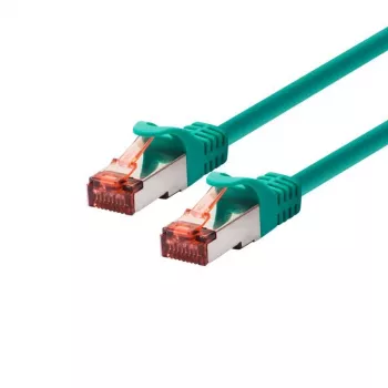 Tinklo kabelis LOGON TCF66F015G RJ-45 Cat6a 1,5 m žalias