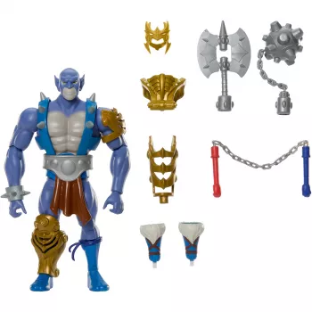 Veiksmo figūrėlė MATTEL Masters of the Universe Origins Thundercats Panthro, 15 cm kolekcinis žaislas