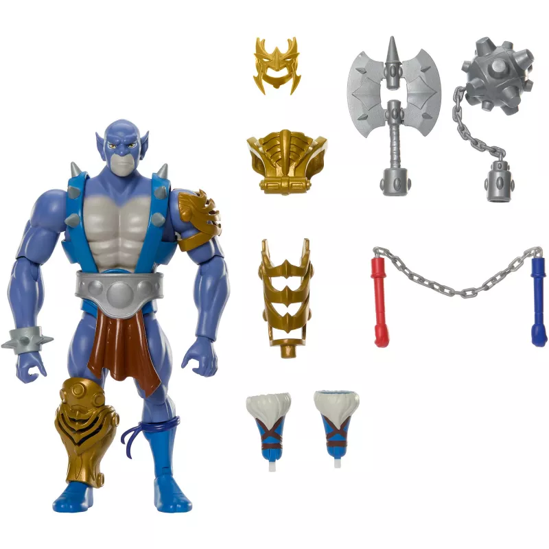 Veiksmo figūrėlė MATTEL Masters of the Universe Origins Thundercats Panthro, 15 cm kolekcinis žaislas