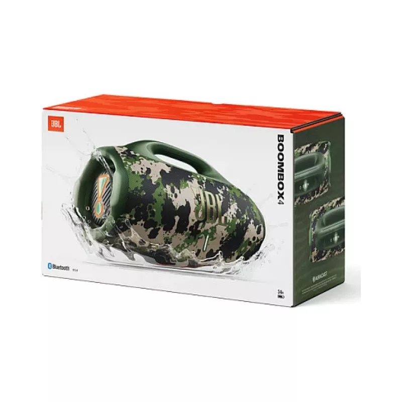 Vakarėlių kolonėlė JBL Boombox 4 Camouflage 180 W belaidė Bluetooth