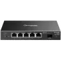 Tinklo komutatorius TP‑LINK SG2206MP L2 Gigabit Ethernet PoE 5 prievadų (5x Gigabit, 1x SFP, PoE+ 4 prievadai, 63W biudžetas)