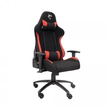 Žaidimų kėdė White Shark Dark Devil ergonominio dizaino reguliuojamo aukščio, juoda