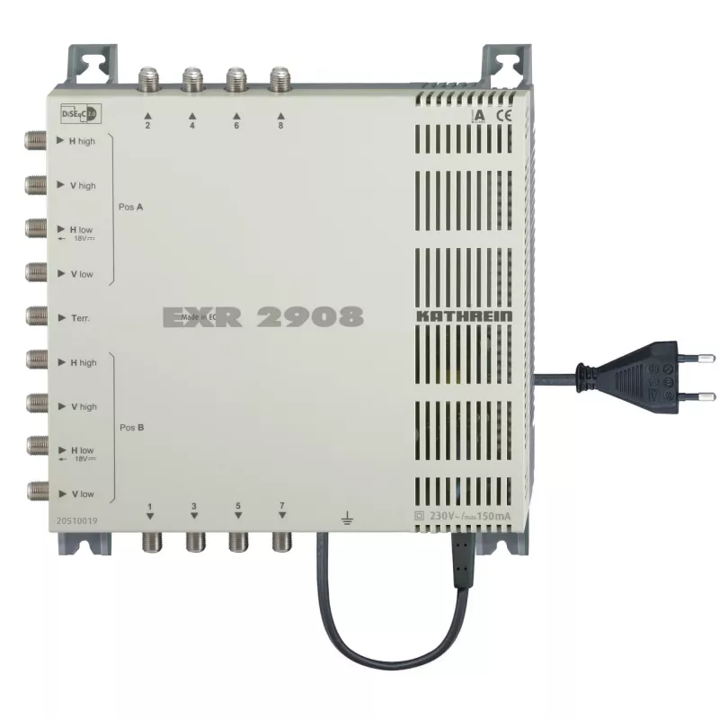 Vaizdo skirstytuvas Kathrein EXR 2908 BNC