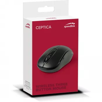 Pelė SPEEDLINK SL-630013-BKBK RF belaidė, abiem rankoms tinkama