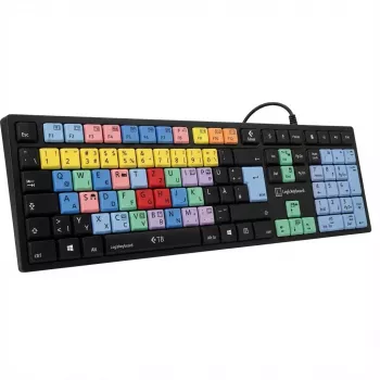 „LogicKeyboard“ klaviatūra, skirta „Steinberg Cubase/Nuendo Titan DE PC“ – vokiškas išdėstymas (LKB-CBASE-TPC-DE)