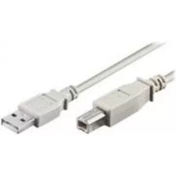 wentronic - USB laidas - USB (M) į USB Type B (M) - 1,8 m - Pilkas (68712)