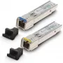 „Extralink SFP 1.25G WDM“ modulių pora 1310/1550 nm vienmodis 3 km SC DOM, skirta HP/Aruba
