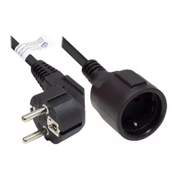 Good Connections įžemintas kištuko ilgintuvas juodas 2 m