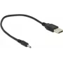 Maitinimo kabelis DeLOCK 83793 USB A DC 0,27 m