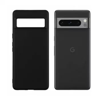 PEDEA minkštas TPU dėklas, skirtas Google Pixel 8 Pro, juodas