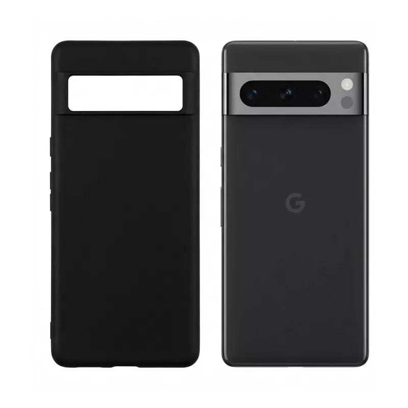 PEDEA minkštas TPU dėklas, skirtas Google Pixel 8 Pro, juodas