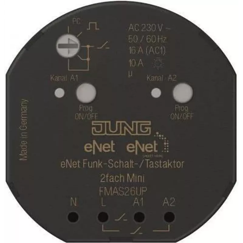 JUNG FMAS26UP - Plastikinis - -25 - 70 °C - 50 - 60 Hz - 230 V