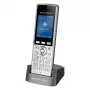 Grandstream Networks WP822 IP telefonas juodas, sidabrinis 2 linijos LCD Wi-Fi