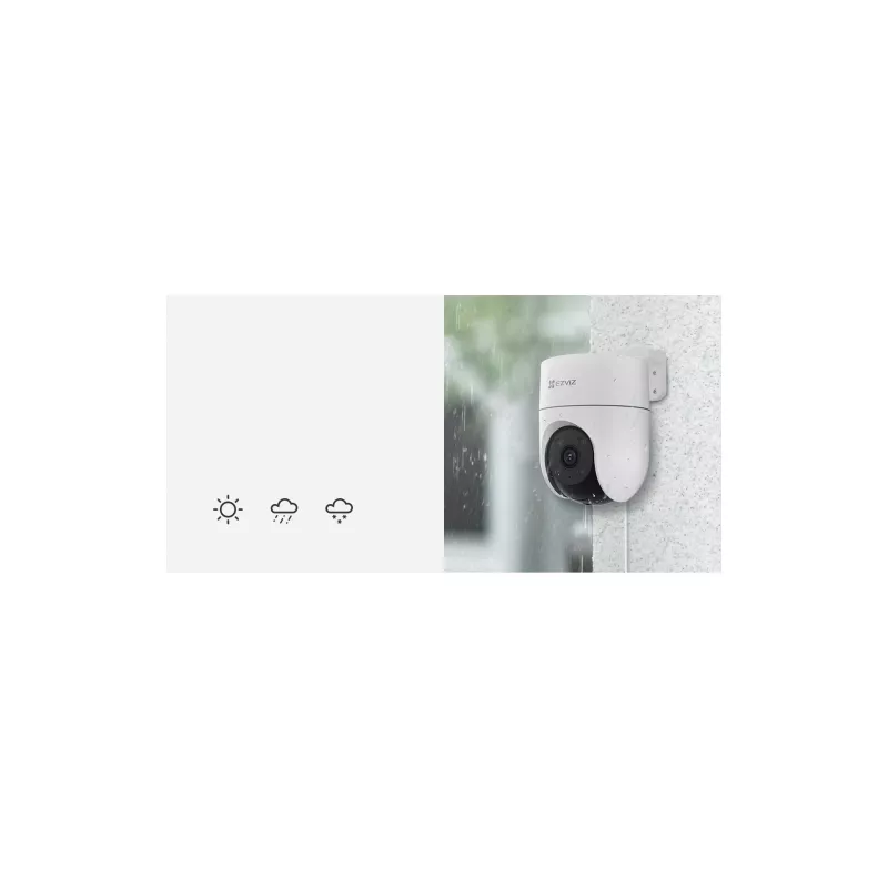IP apsaugos kamera EZVIZ H8c 2K Dome 2304 x 1296 pikselių