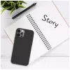 „Fixed STORY“ nugarėlės dangtelis, skirtas „Xiaomi Redmi 15 4G/5G“, gumuotas juodas apsauginis dėklas