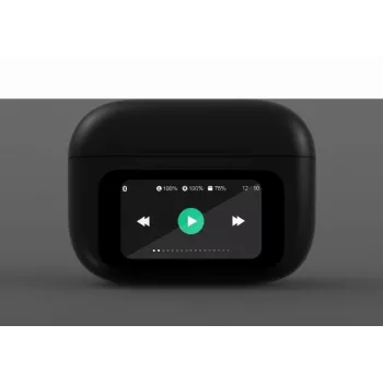 BLUETOOTH/TWS-LCD-ANC-01-BK ausinės Gembird