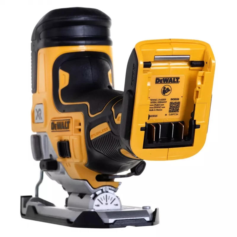 DeWALT DCS335NT akumuliatorinis siaurapjūklis 3200 k./min 2 kg