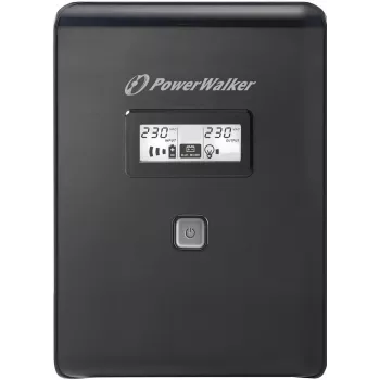 PowerWalker VI 2000 LCD 2 kVA 1200 W 2 kintamosios srovės lizdai (-ų)