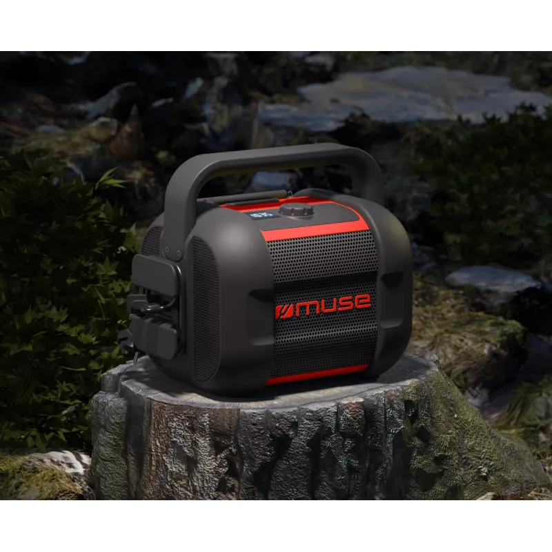 Nešiojamasis Bluetooth radijas Muse M-968 BTR — 40 W, NFC, įkraunama baterija