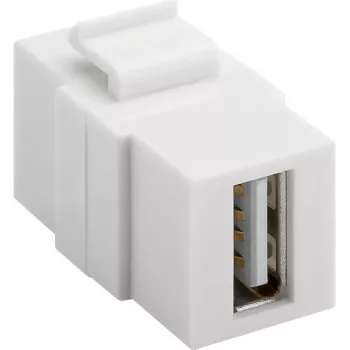 Goobay 79909 - Plokščias - Baltas - USB A - USB A - Moteriška - Moteriška (79909)