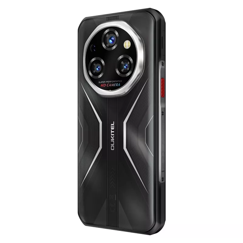 Išmanusis telefonas Oukitel WP55 6,6 colio 12 GB RAM 256 GB Juodas