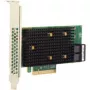 Sąsajos kortelė Broadcom HBA 9500-8i PCIe NVMe į SAS, 1 vidinis mini-SAS prievadas, pilno aukščio / žemo profilio, pilka / juoda