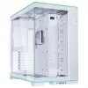 Lian Li O11 Dynamic EVO RGB PC korpuso rinkinys + HydroShift II LCD-S 360TL AiO + 6x UNI FAN SL-INF 120 Reverse Blade ventiliatorius - baltas