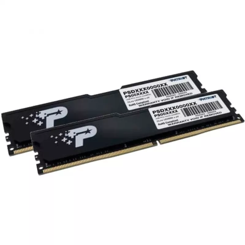 DIMM 16 GB DDR4-3200 (2x 8 GB) Dual-Kit, atmintis juoda, PSD416G3200K, Signature Line