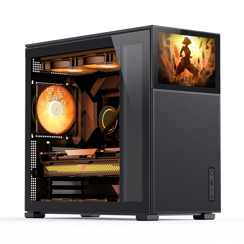 PC korpusas Jonsbo D41 MESH Midi bokštas juodas