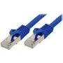Tinklo kabelis ShiverPeaks BASIC-S Cat7 S/FTP (S-STP) mėlynas, 1 m, RJ-45, auksiniai kontaktai