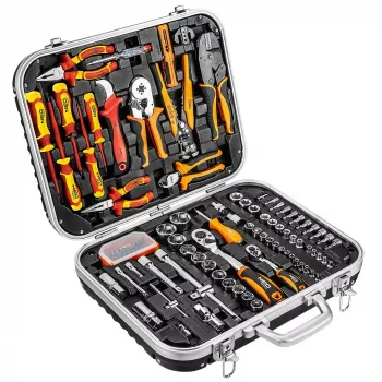 6-kampis lizdas su 1/4 colių pavara, NEO tools 01-310-1