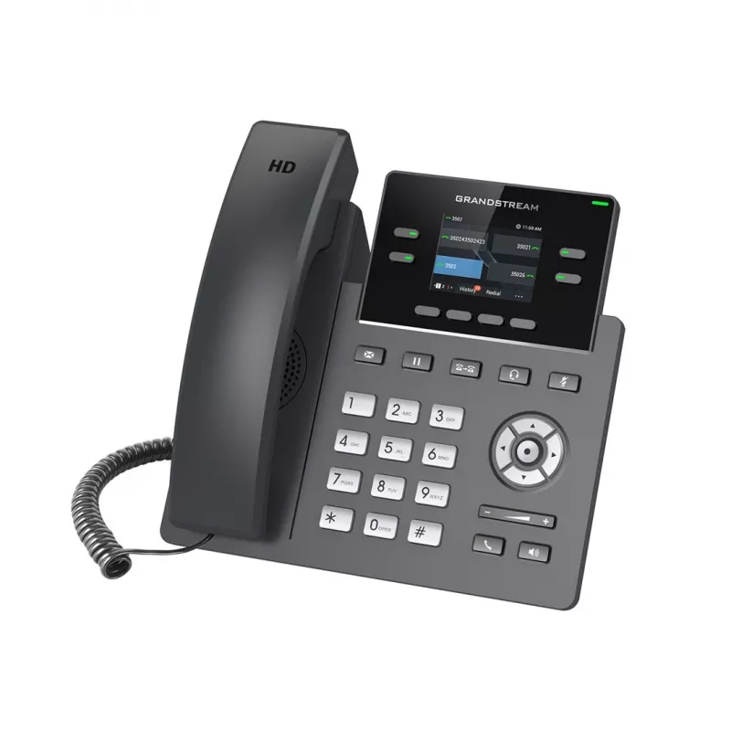 Grandstream Networks GRP2612 IP telefonas Juodas 2 linijos