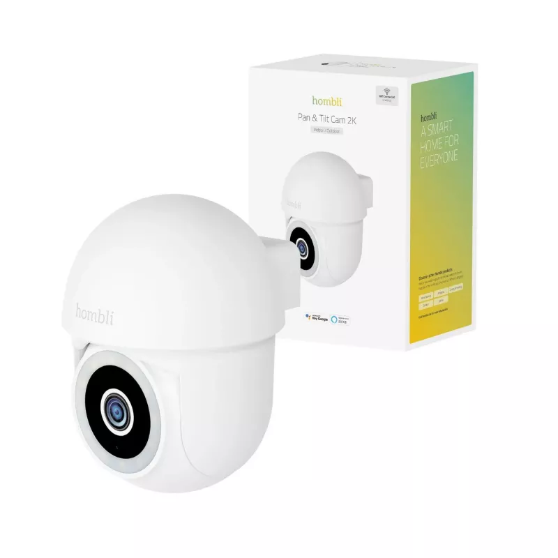 Pan-and-tilt smart camera Avanca International BV Hombli HBPT-0109, white
