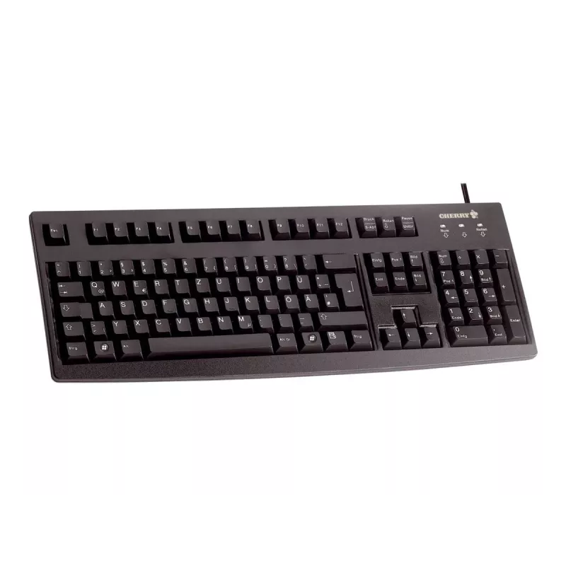 CHERRY G83-6104 klaviatūra universali USB QWERTY US English juoda