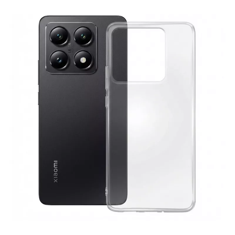PEDEA minkštas TPU dėklas, skirtas Xiaomi Redmi 14T, permatomas (12260108)