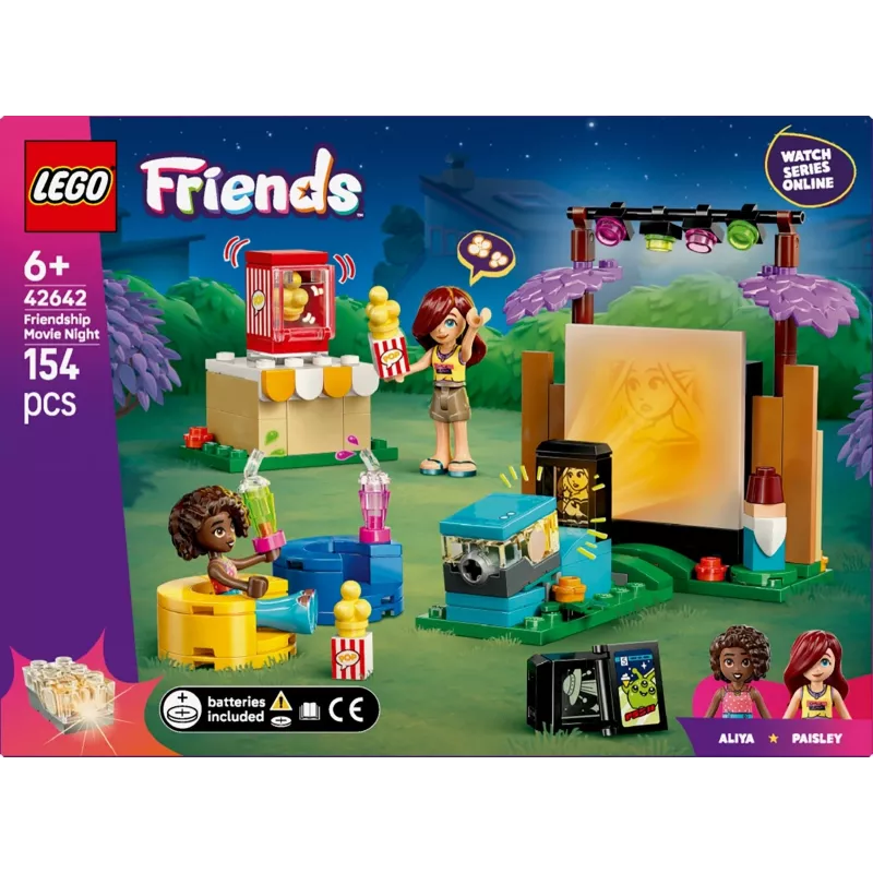 LEGO FRIENDS 42642 Draugystės kino vakaras