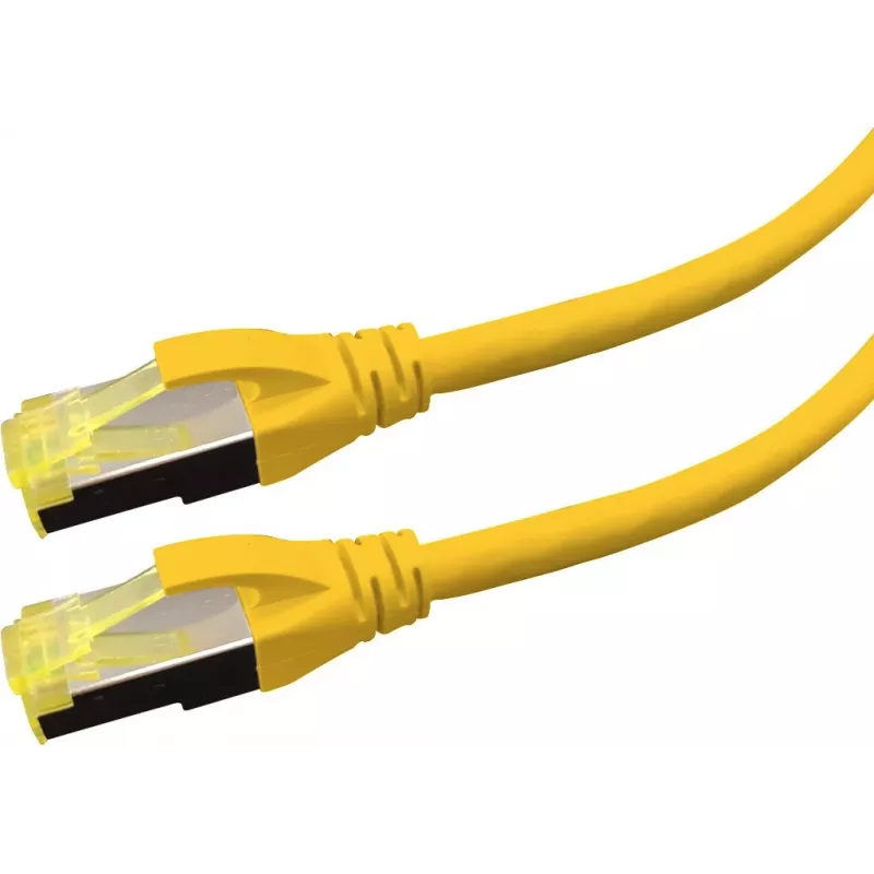 Tinklo kabelis LOGON APR6A150Y Cat6a S/FTP (S-STP) 15 m Geltonas RJ-45–RJ-45