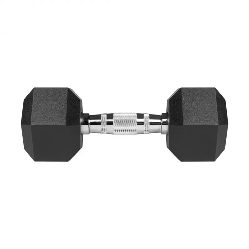 REBEL ACTIVE guma dengti ketaus hanteliai 2x8 kg